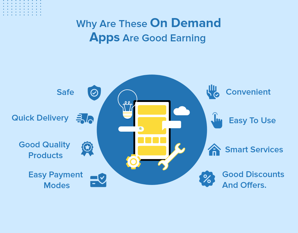 why are these on demand apps are good earning