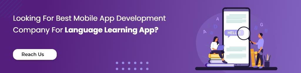 best support for language learning app development