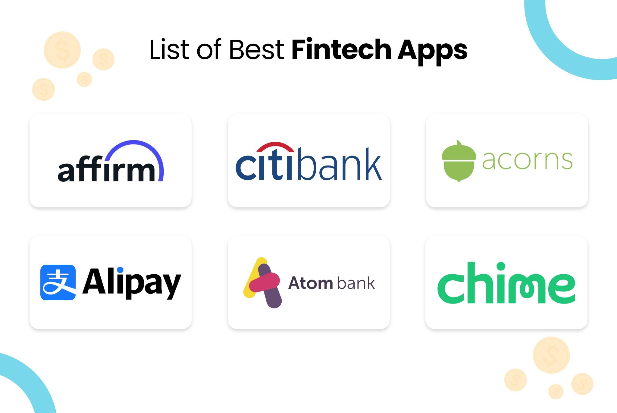 list of top fintech apps