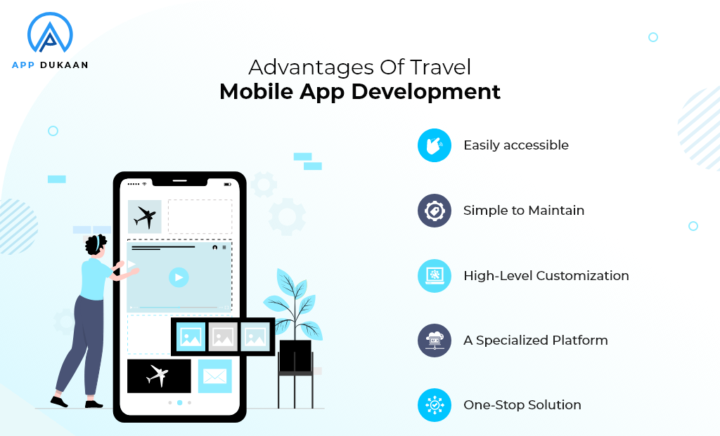 advantages of travel app development 