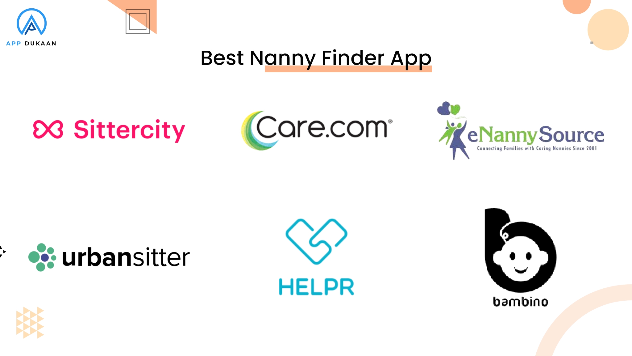 best nanny finder app