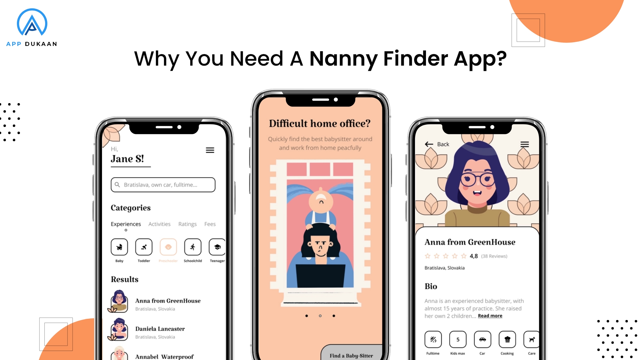 importance of nanny finder app