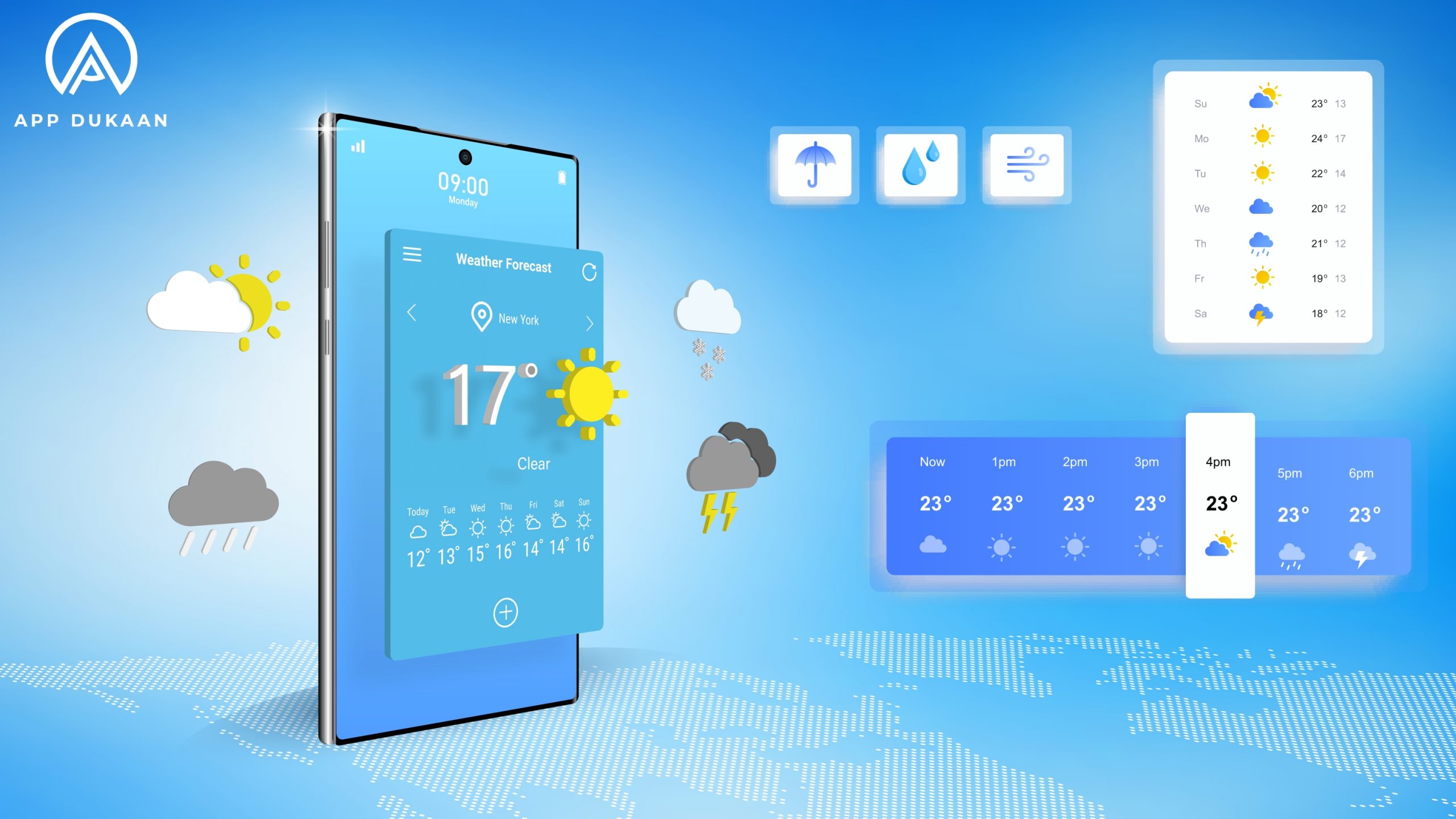 weather app development